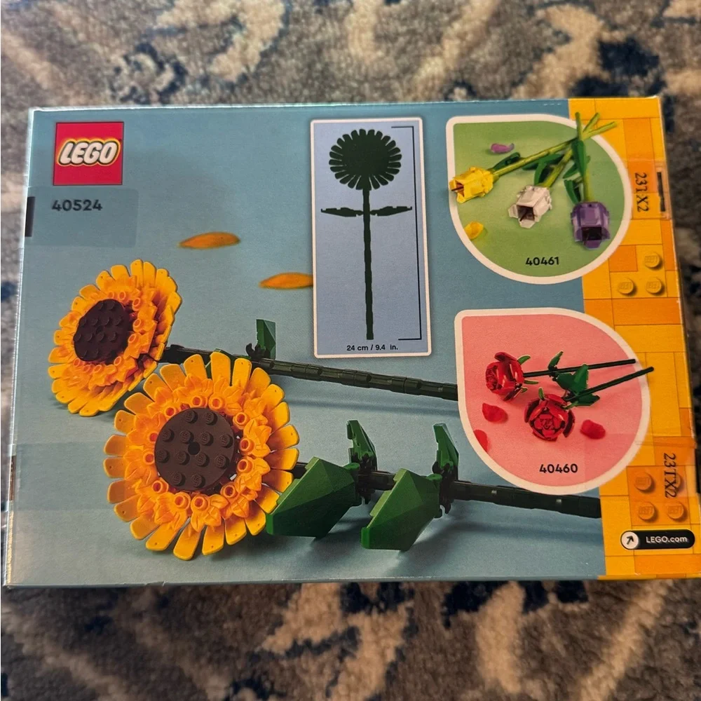 Lego Flower Bouquet 10280 Sunflowers 40524 and Daffodils 40646 Lot - Picture 6 of 8
